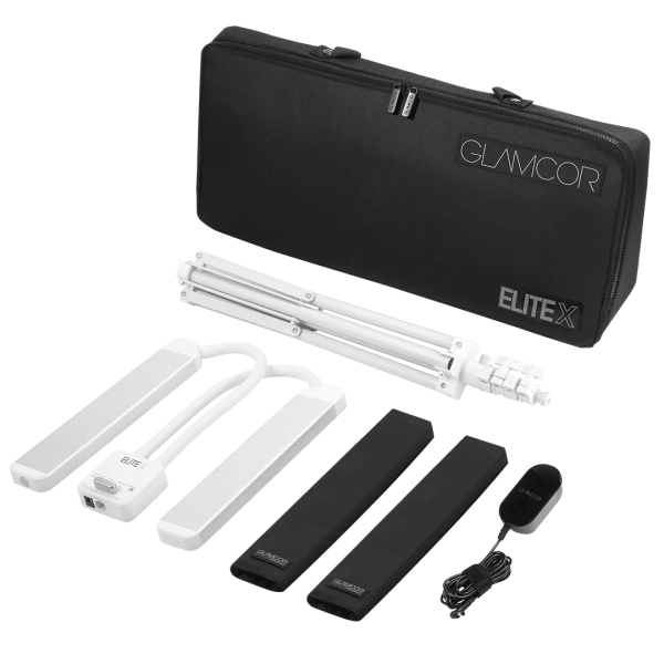 GLAMCOR Elite X PRO Kit - White & Silver